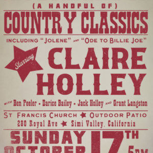 Holley sings Country Classics